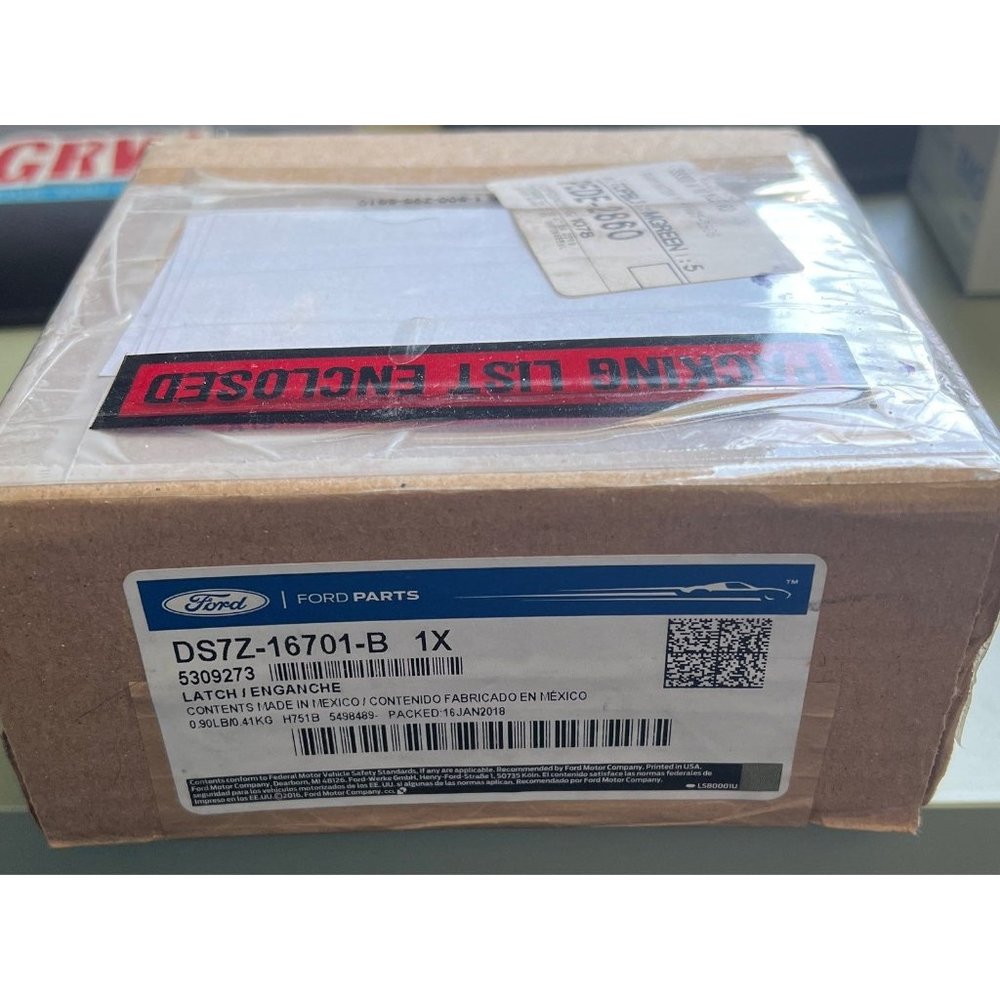 NEW OEM Ford Fusion 14-19 Drivers Side Hood Latch W/ Hood Ajar Switch